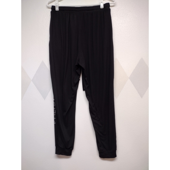 Rae Dunn black lounge pants with "dream" spell out size M - Picture 2 of 10